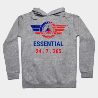 Essential 24.7.365 (Air force) Hoodie